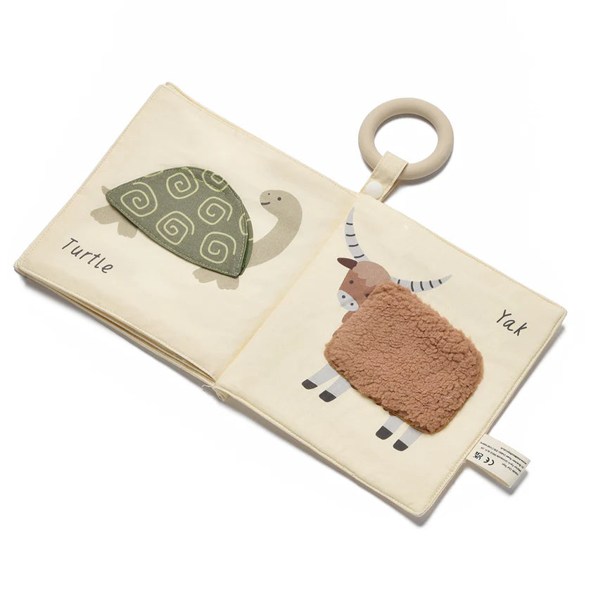 Safari Baby Cloth Book