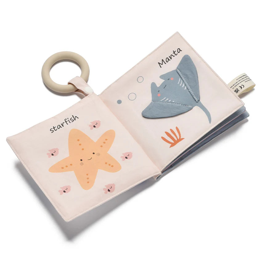 Ocean Baby Cloth Book