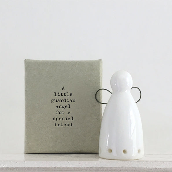 Porcelain guardian angel-Special friend