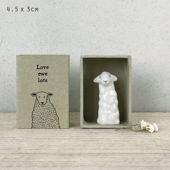 Tall Matchbox Sheep