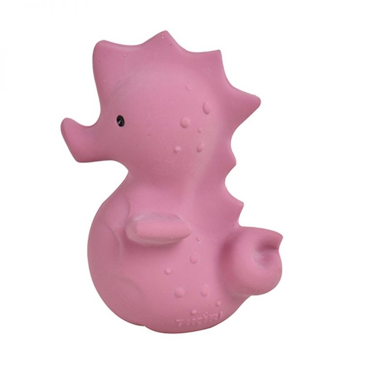Gift Boxed Seahorse – Natural Rubber Rattle & Bath Toy
