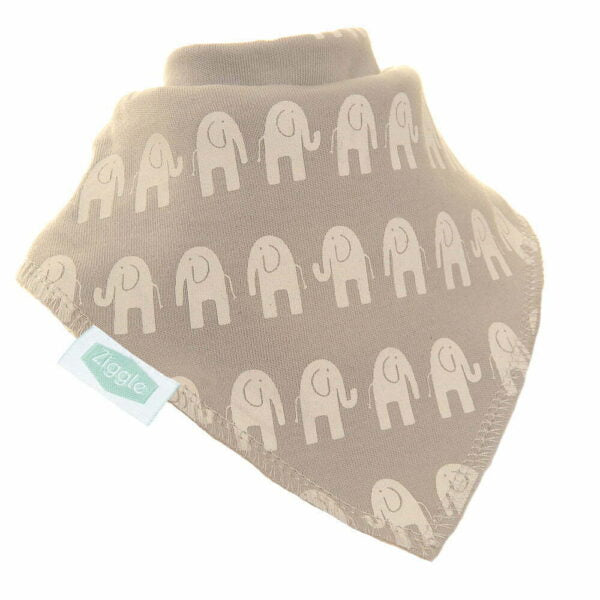 Grey & White Bib Set