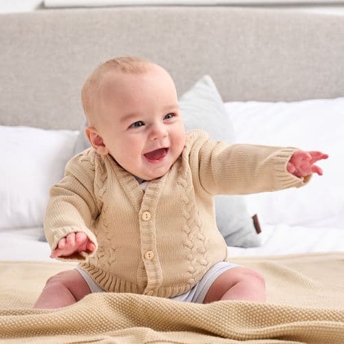 Cable Tauple Cardigan
