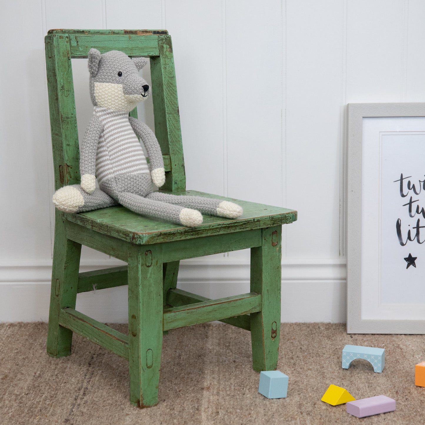 Wilberry Knitted Fox