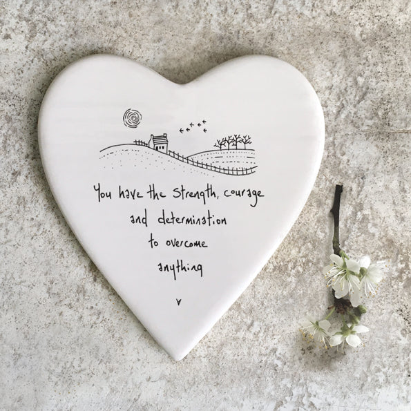 Heart coaster- You have the strength