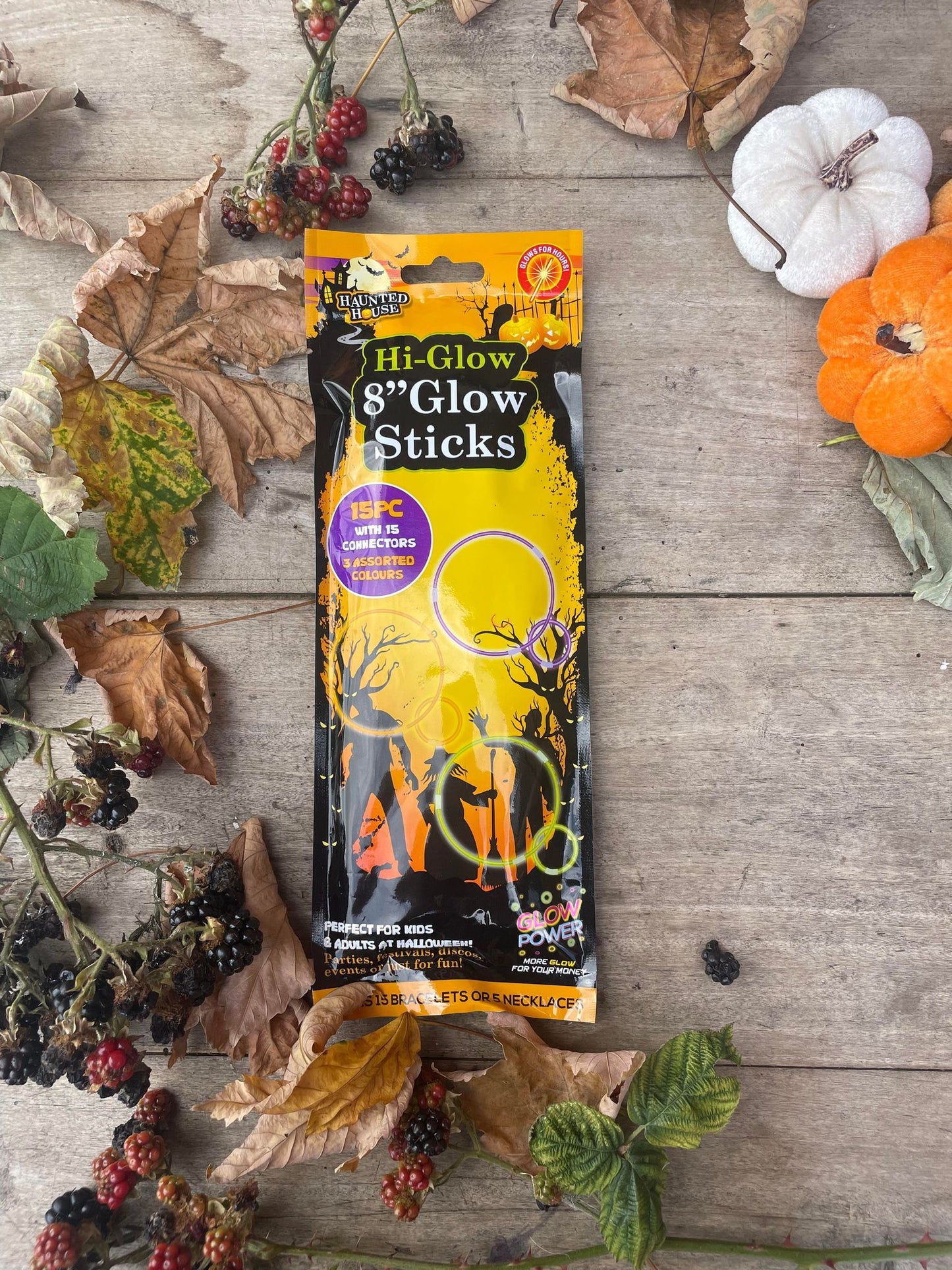 Pack of 15 Glow Sticks