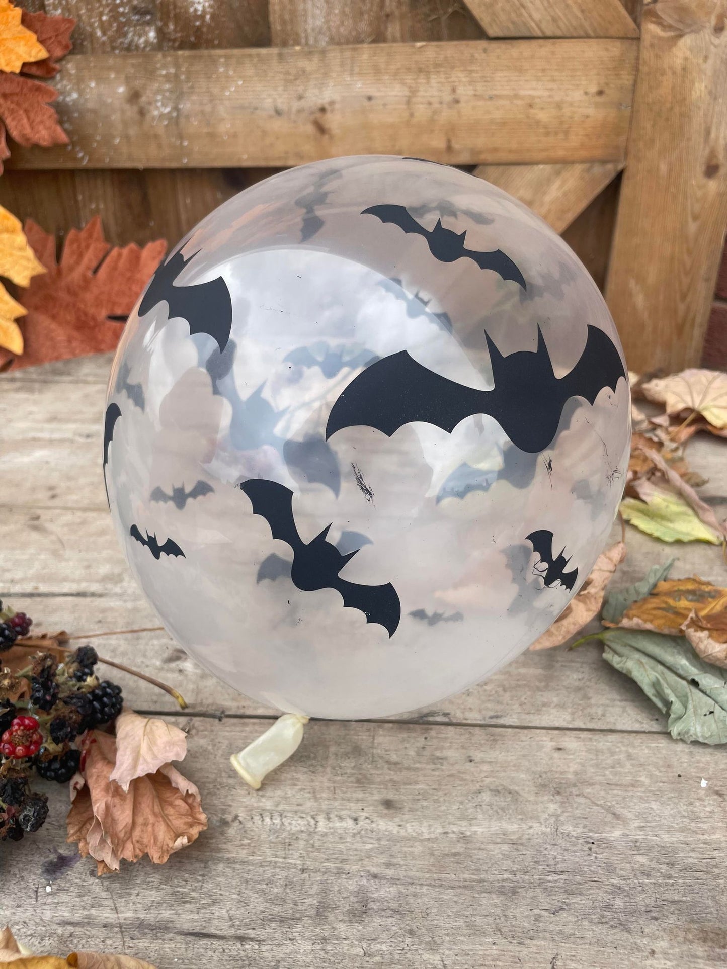 Pack of 6 Bat Balloons