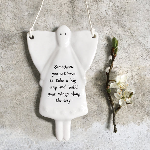 Porcelain Angel- Take a big leap