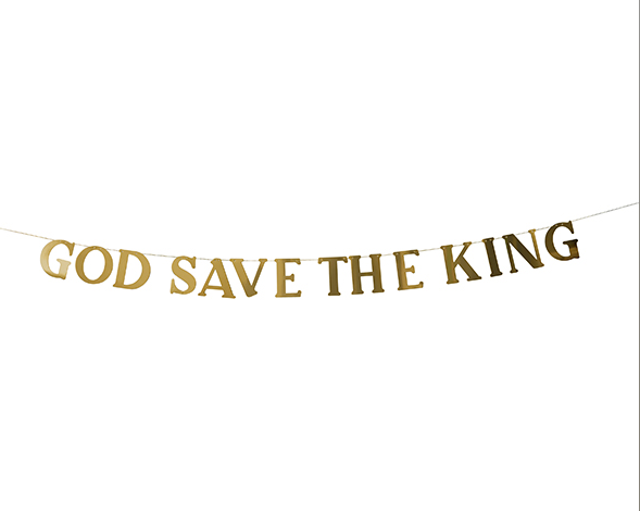 God Save The King Banner