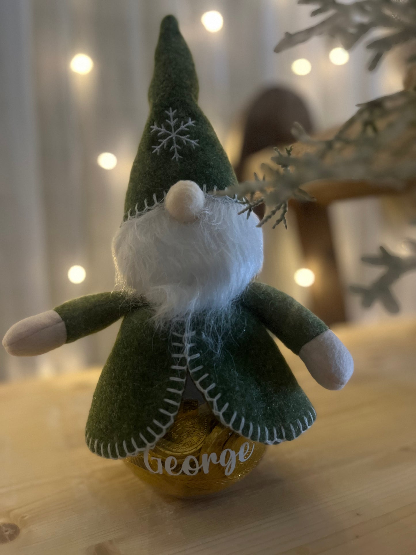 Personalised Gonk Sweet Jar