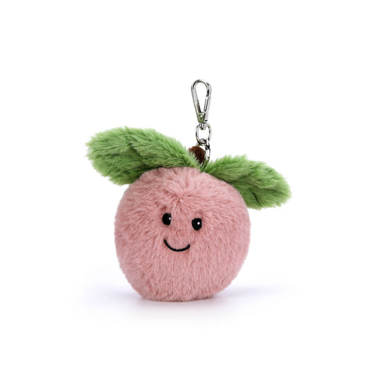 Peach Bag Charm