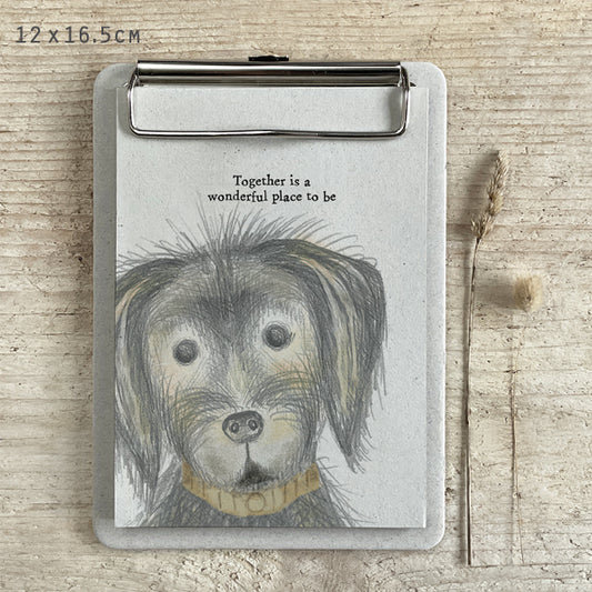 Dog Hanging Note Pad