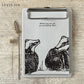 Block print hanging pad-Badgers