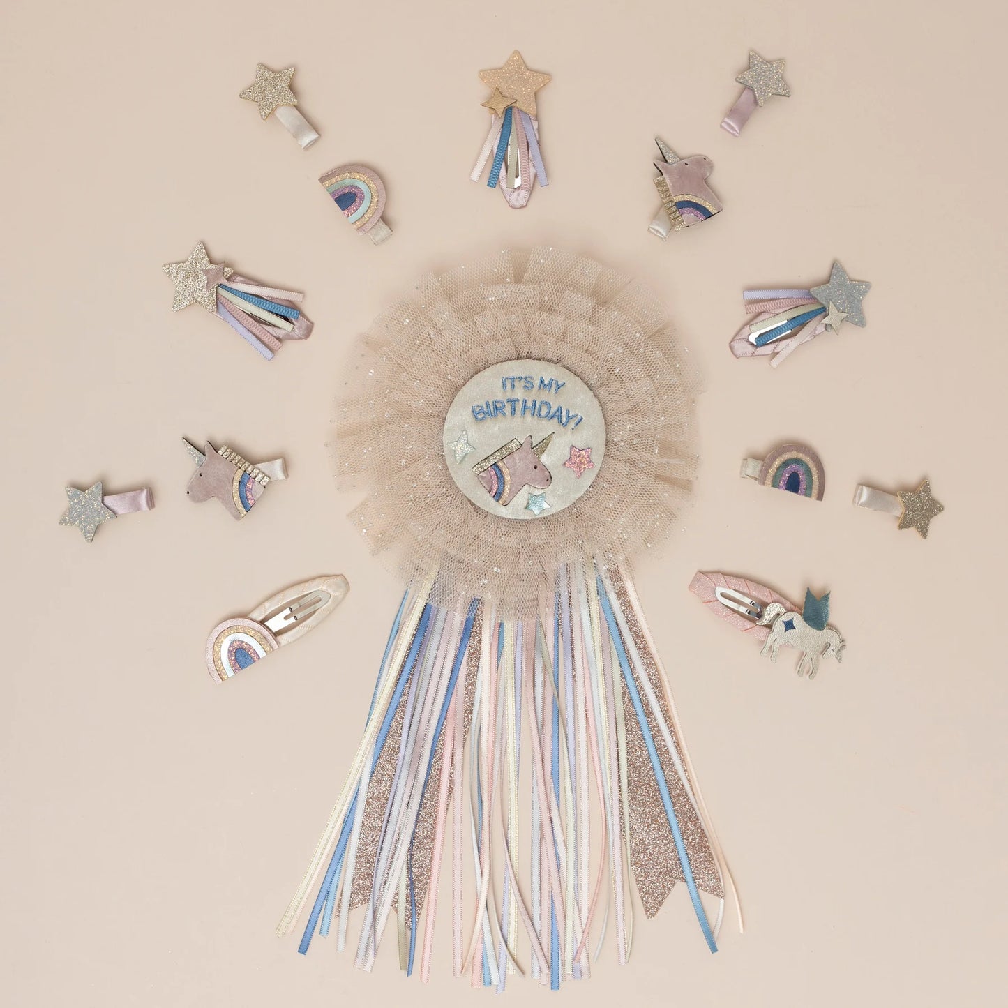 Unicorn Birthday Badge