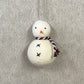 Felt hanging snowman-Round