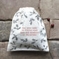 Drawstring bag-May your home be filled with love