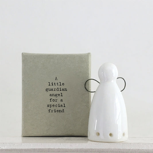 Porcelain guardian angel-Special friend