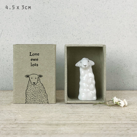 Tall Matchbox Sheep