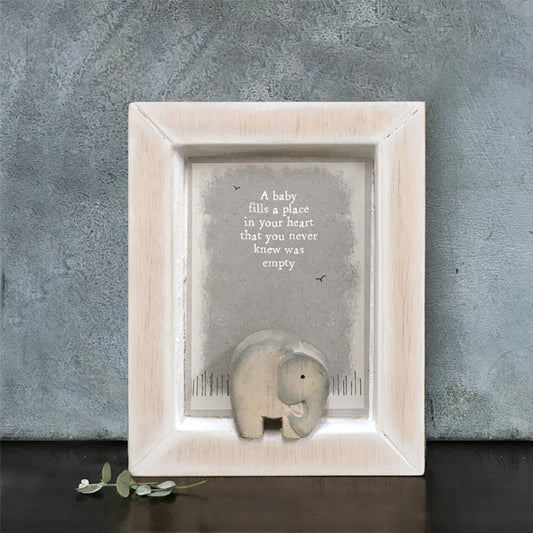 Nursery Picture - A baby fills a place