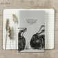 Sml block print book-Badgers