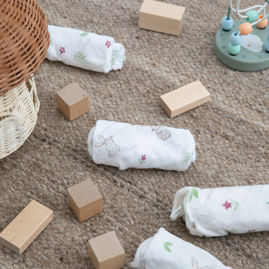 Bunnies Washcloths