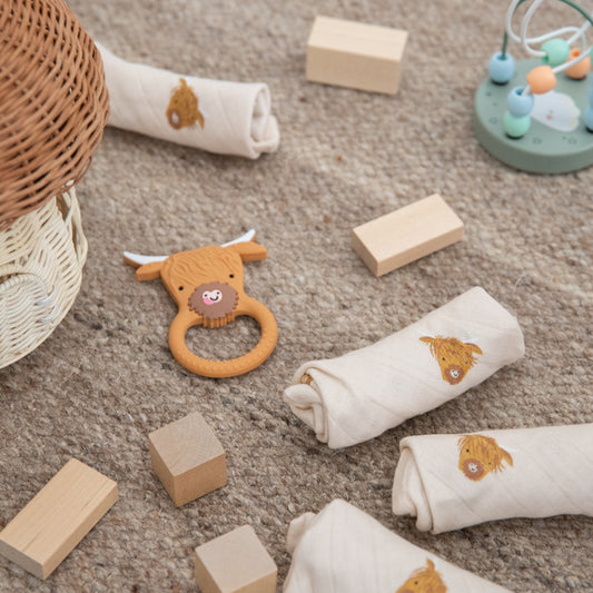 Highland Cow Teether