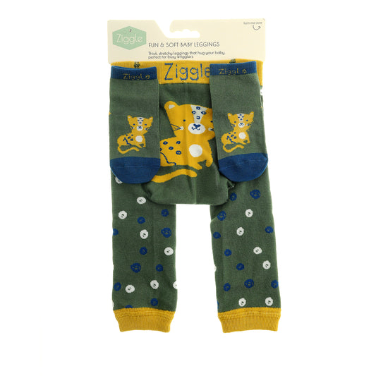 Savanna Leopard Leggings and Socks Set