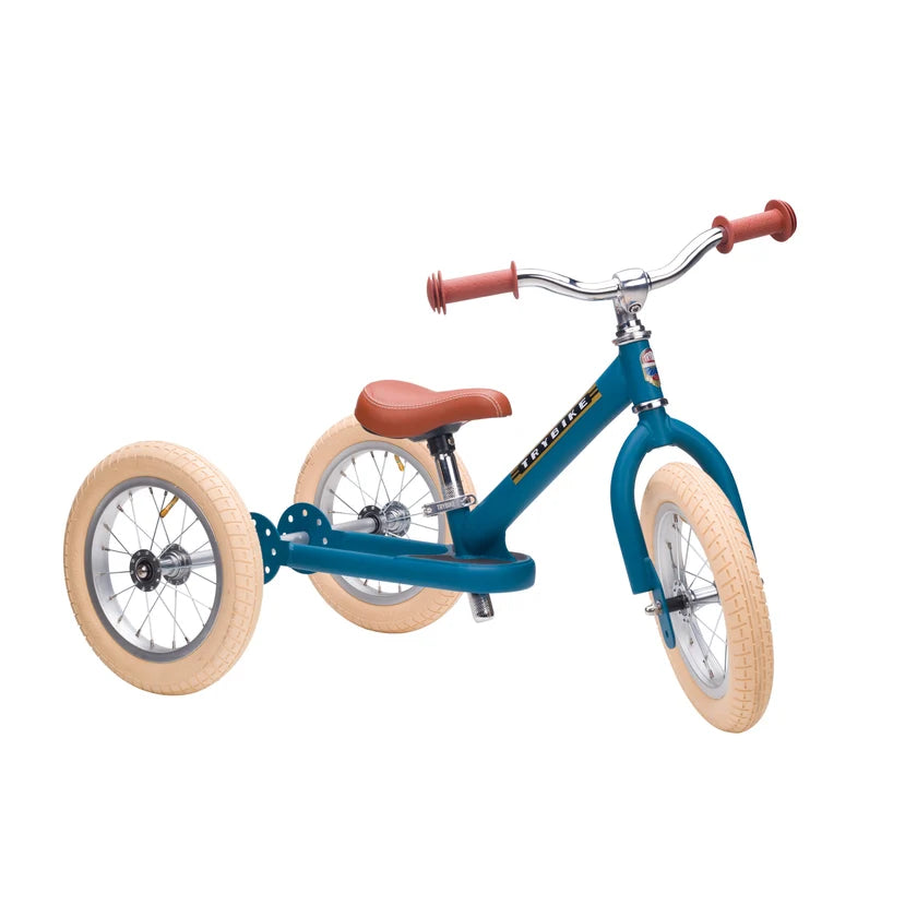 Trybike 2-in-1 Steel Balance Bike & Trike - BLUE