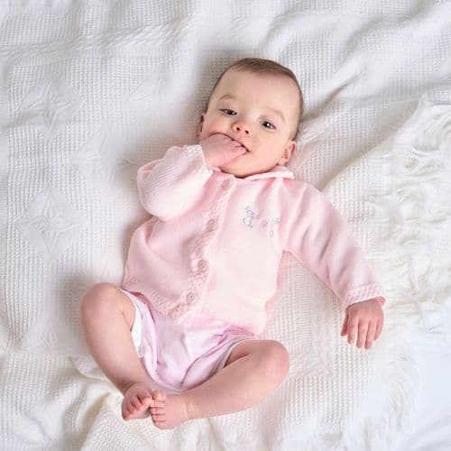 Pink Bunny Cardigan