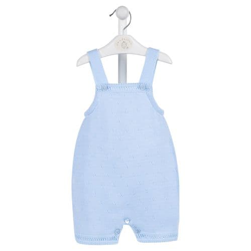 Blue Fine Knitted Romper