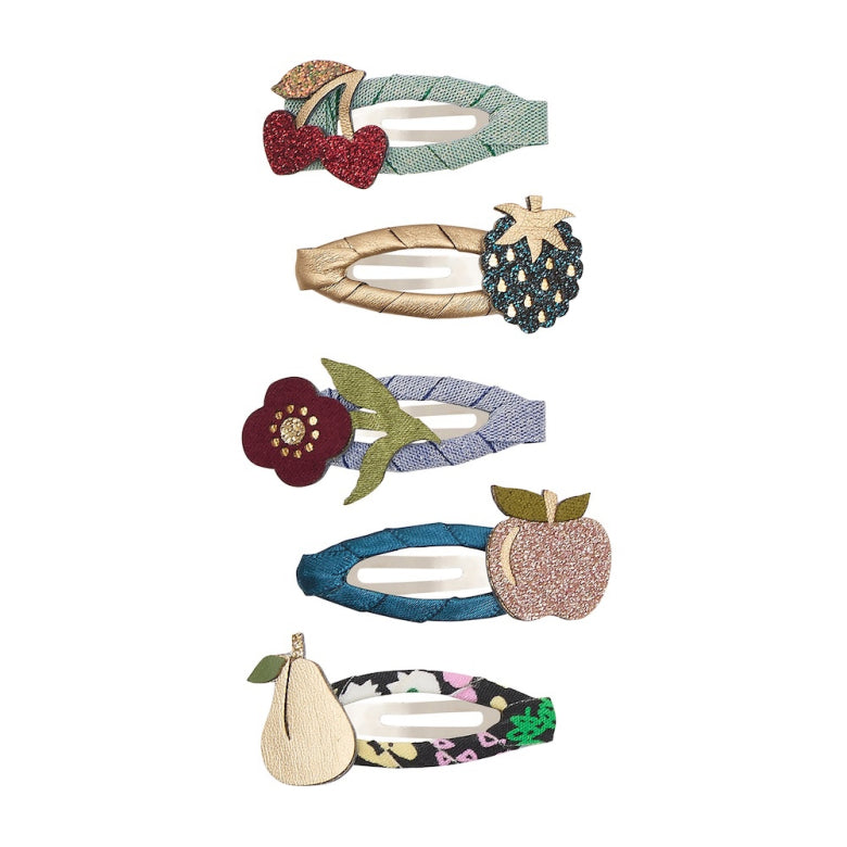 Winter Fruits Mini Hair Clips