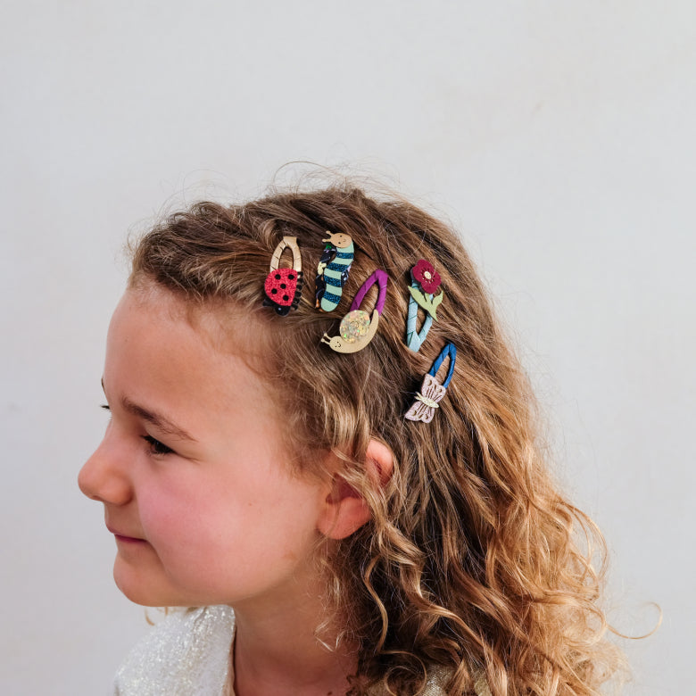 Winter Mini Beasts Hair Clips