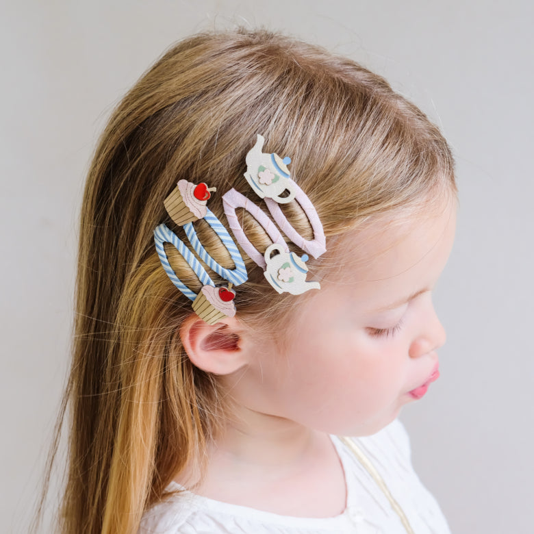 Afternoon Tea Hair Clips