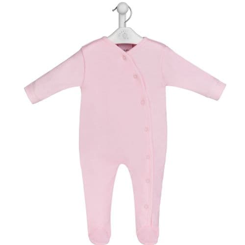 Pink Cotton Sleepsuit