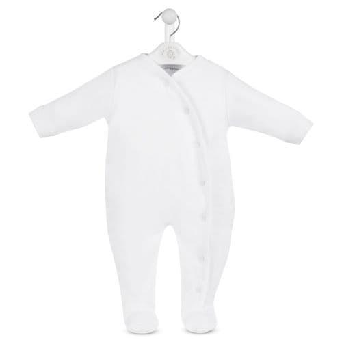 White Cotton Sleepsuit
