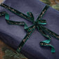 Green Velvet Merry Christmas Present Ribbon