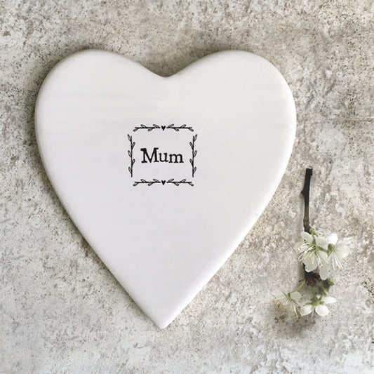 Porcelain Coaster-Mum
