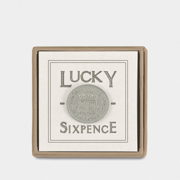 East of India Lucky Sixpence