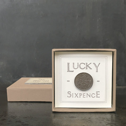 East of India Lucky Sixpence
