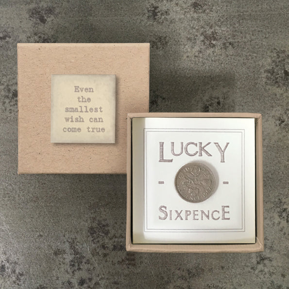 East of India Lucky Sixpence