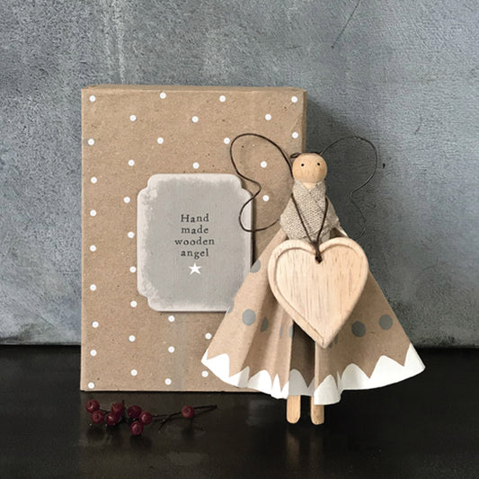 East of India Hand Made Angel - White