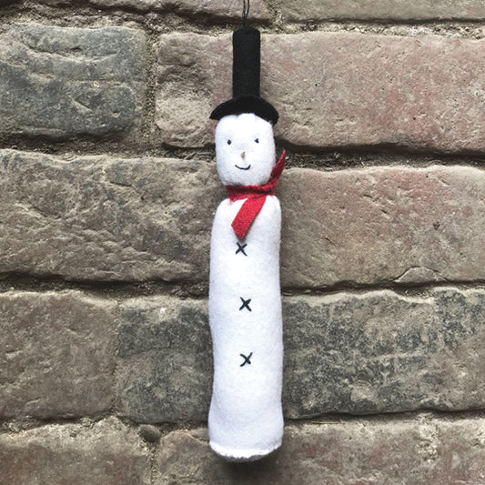 Felt hanging Snowman- Tall