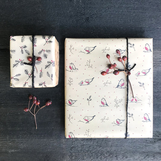 Kraft Wrap 5m roll- Robins