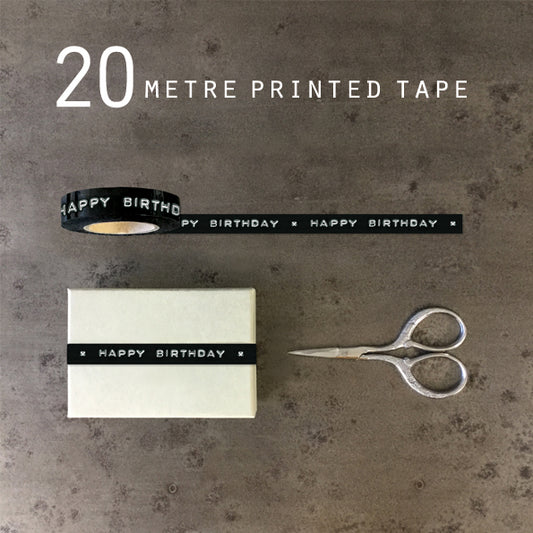 Happy Birthday Tape - 20 Metres