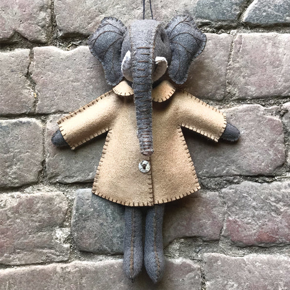 'Freddie' , 'Ellie' and 'Eric' Handmade Animals by East of India