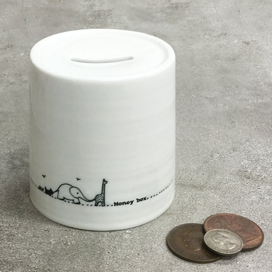 Porcelain Money Box - Nursery Animals