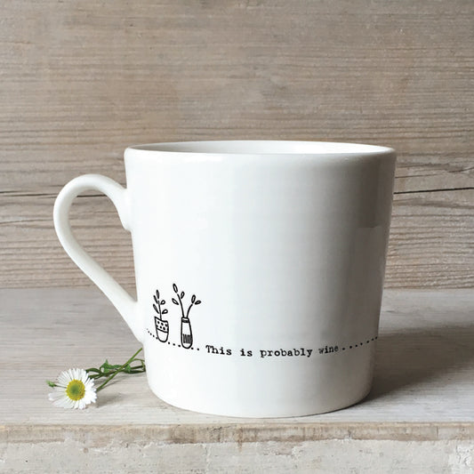 Wobbly Mug-Probably Wine