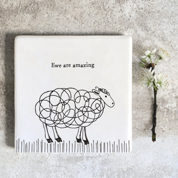 East of India Coaster- Ewe are amazing