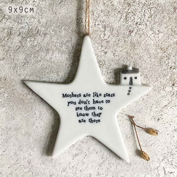 Mothers Porcelain Star