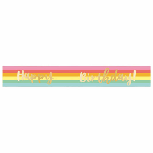 Rainbow banner - Add any age